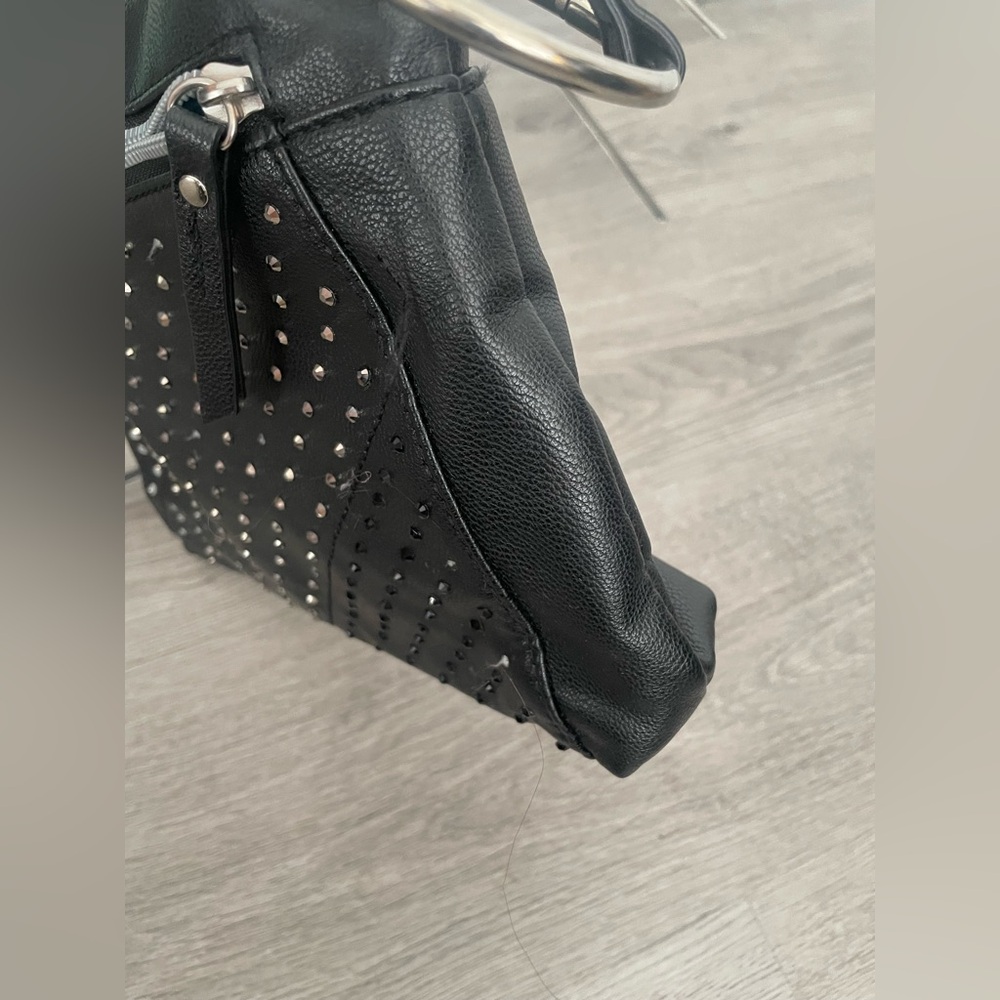 Bold Elements Small Elegant Black Rhinestone Cros… - image 10